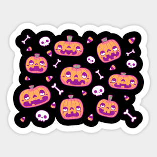 Halloween Pumpkins Sticker